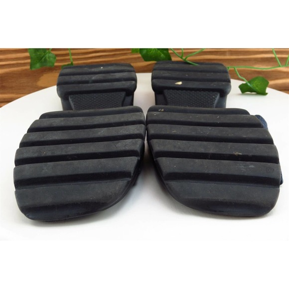 Yellow Box Sz 8.5 M Blue Slide Fabric Women Sandals‎ - Picture 7 of 7